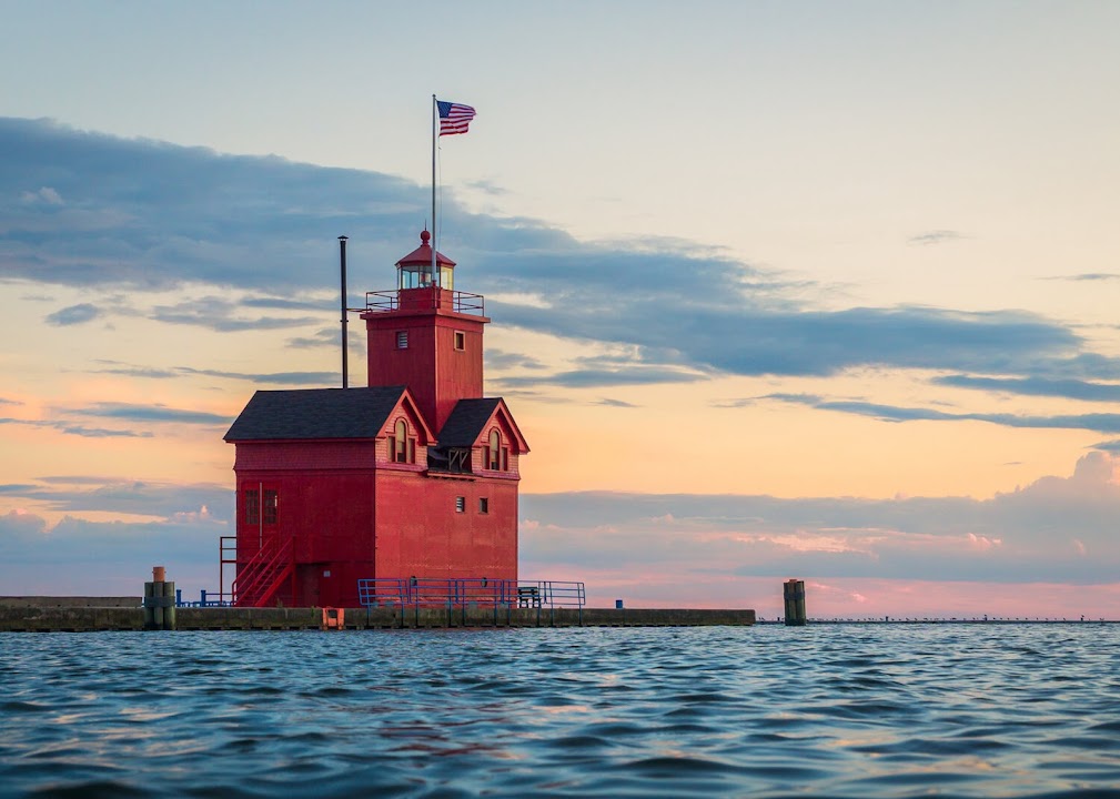 Holland Michigan Lighthouse - "Big Red"